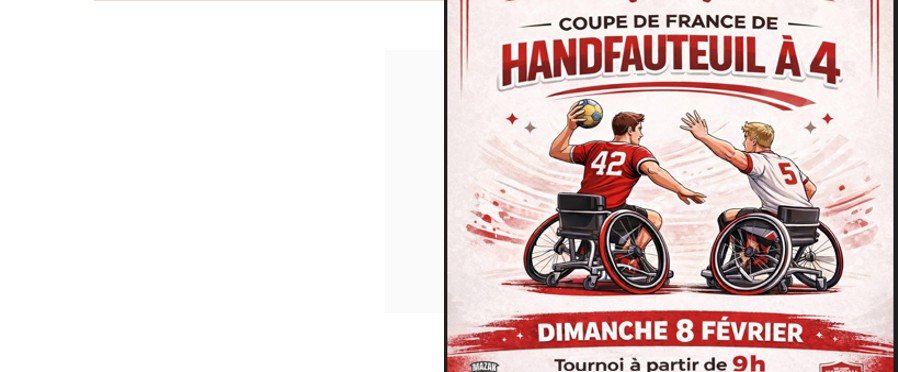 Finales secteur coupe de France handfauteuil à 4