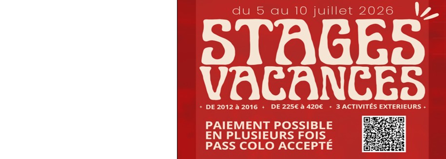 Stage d'été 2026